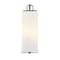 Z-Lite Sana 3 Light Outdoor Wall Sconce, Black & White Opal 593B-BK - alternate 4